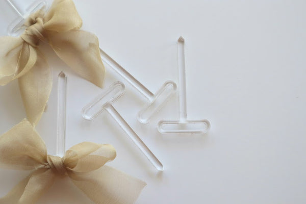 Bow pins - pack of 6