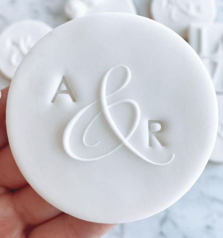 Ampersand Cookie Debosser